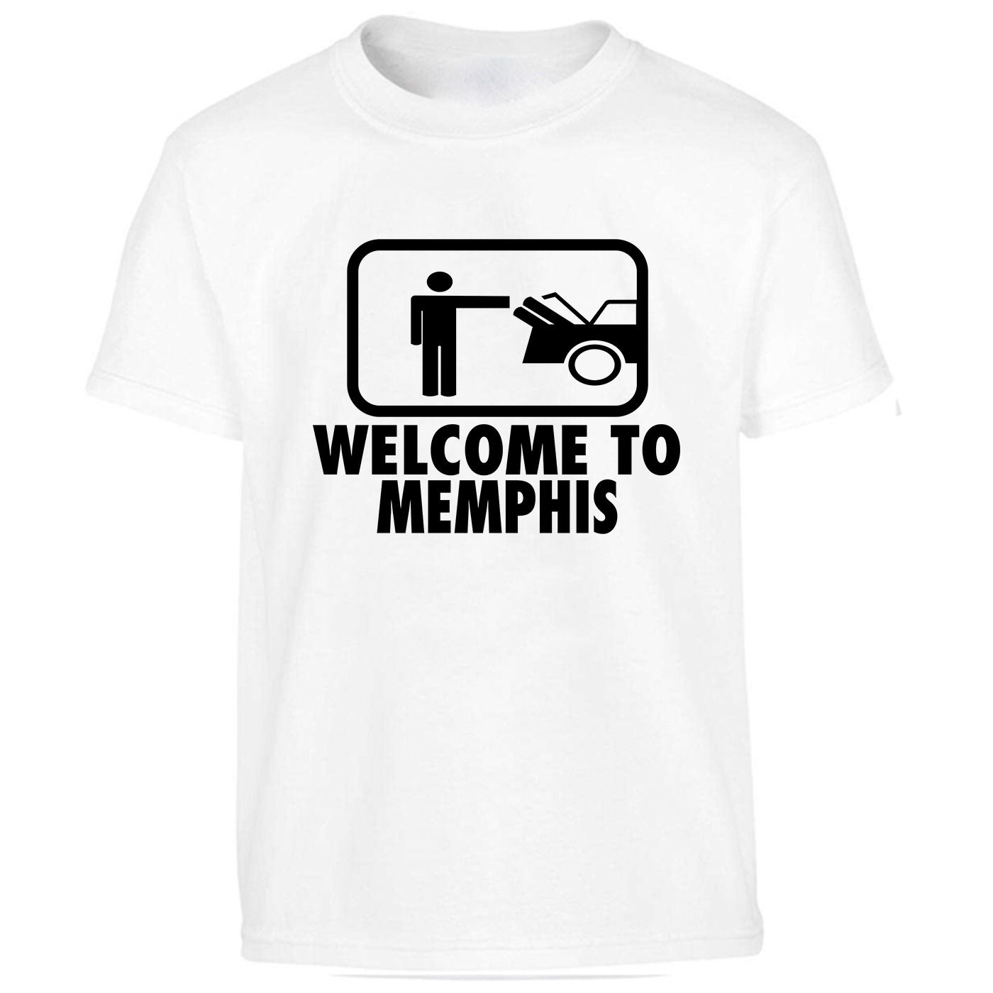 Bild von WELCOME TO MEMPHIS ll - SHIRT [weiß]